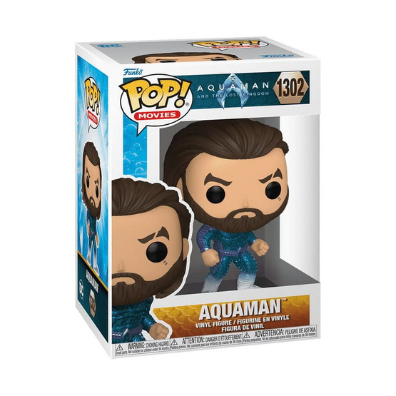 Funko POP! (67566) - Aquaman (1302) POP! Movies: Aquaman and the Lost Kingdom