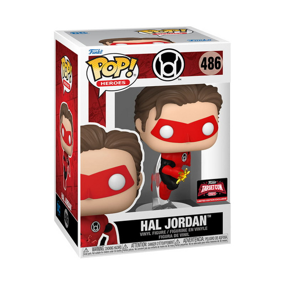 Funko POP! (76778) - Hal Jordan: Red Lantern ver(486)(Exclusive) Green Lantern