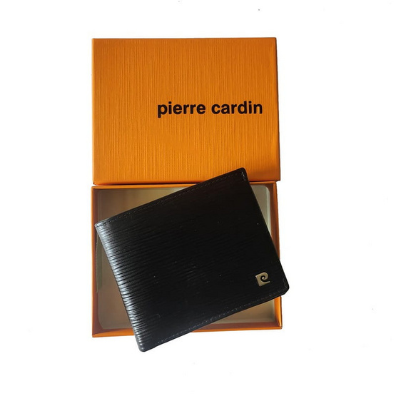 Pierre Cardin กระเป๋าสตางค์ รุ่น WIY3-SF-D BK