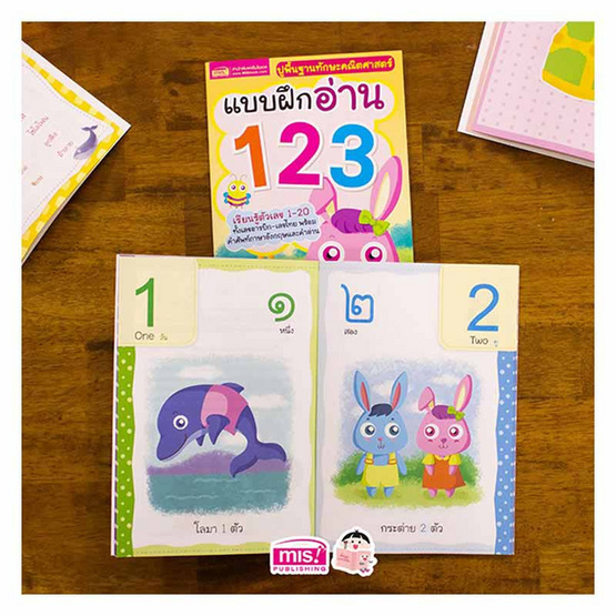 หนังสือ ชุดNumber แถมสื่อตัวเลขดึงออก-แปะติด