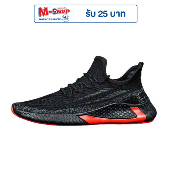 DAZZLING รองเท้าผ้าใบชาย Flyweave sports shoes DZ-W52