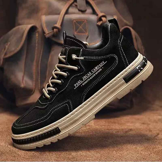 DAZZLING รองเท้าผ้าใบชาย Autum thick-soled B25 DAZZLING รองเท้าผ้าใบชาย Autum thick-soled B25