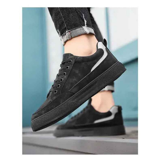 DAZZLING รองเท้าผ้าใบหนังกลับ soft sole versatile DZ-BT91 DAZZLING รองเท้าผ้าใบหนังกลับ soft sole versatile DZ-BT91