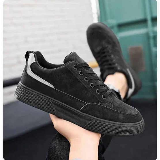 DAZZLING รองเท้าผ้าใบหนังกลับ soft sole versatile DZ-BT91 DAZZLING รองเท้าผ้าใบหนังกลับ soft sole versatile DZ-BT91