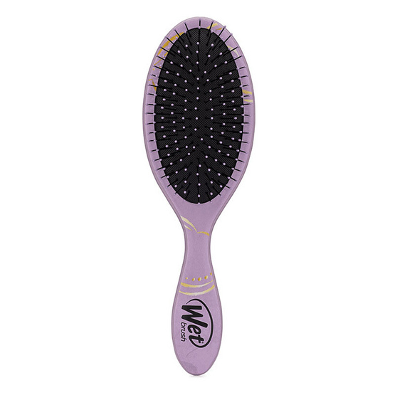 WET BRUSH แปรงหวีผมทรงรี รุ่นเอเลแกน ดิสนีย์ ลายจัสมิน สีม่วงอ่อน