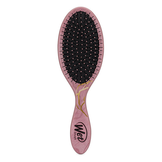 WET BRUSH แปรงหวีผมทรงรี รุ่นเอเลแกน ดิสนีย์ ลายเบลล์ สีชมพู