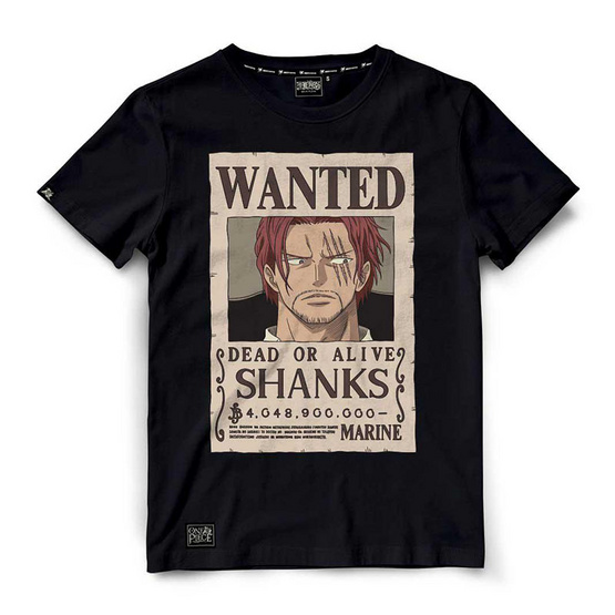 DEXTREME เสื้อยืด Tees OP Wanted Shanks DEXTREME เสื้อยืด Tees OP Wanted Shanks