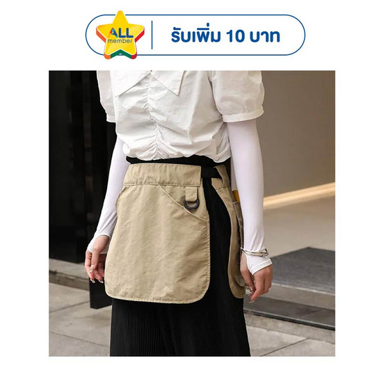 Fancybag กระเป๋าคาดเอวรุ่น WB01-Grey