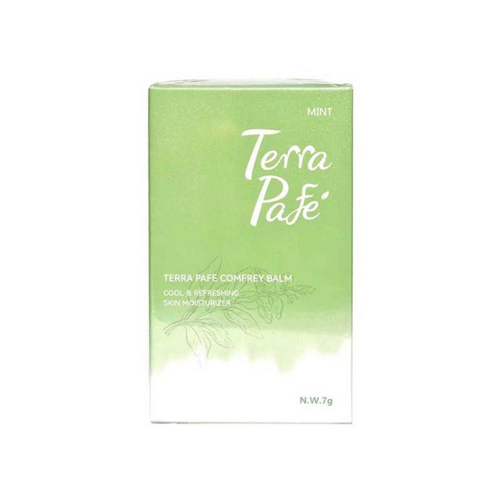 Terra Pafe Comfrey Herbal Balm เทอร่า พาเฟ่ บาล์มสมุนไพร 7 กรัม Terra Pafe Comfrey Herbal Balm เทอร่า พาเฟ่ บาล์มสมุนไพร 7 กรัม