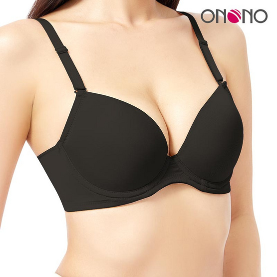 ONONO ชุดชั้นใน (แบบเสริมโครง ฟองน้ำบาง เต้าเรียบ) รุ่น NB6412 ONONO ชุดชั้นใน (แบบเสริมโครง ฟองน้ำบาง เต้าเรียบ) รุ่น NB6412