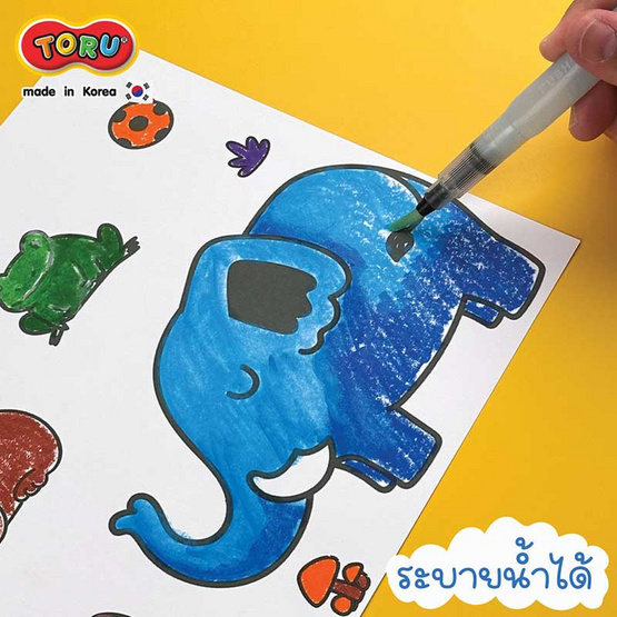 DONG-A ดินสอสีเนื้อครีม 12 สี TORU TR-CREAMCOLOR12