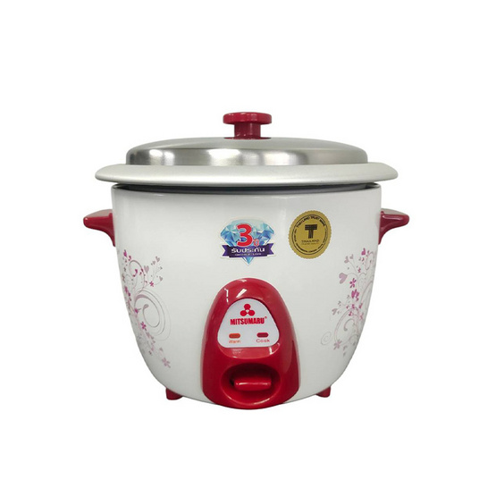 MITSUMARU หม้อหุงข้าวไฟฟ้า 1.0 ลิตร รุ่น AP-1810