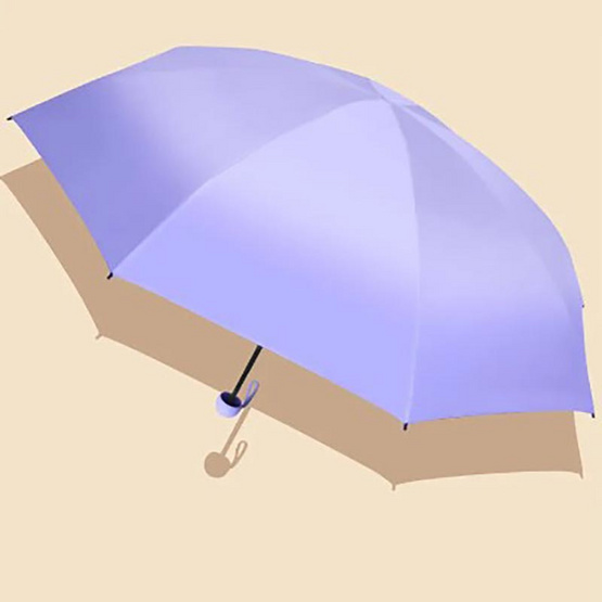 Umbrella ร่มพับมินิ ร่มแคปซูลพกพา กันฝน กันแดด UV CA300