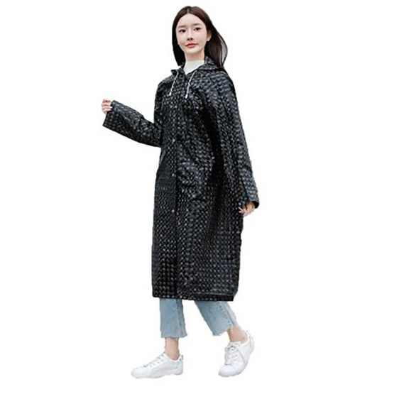 Rain coats ลายคริสตัล ชุดกันฝน เสื้อคลุมกันฝน Free Size Rain coats ลายคริสตัล ชุดกันฝน เสื้อคลุมกันฝน Free Size