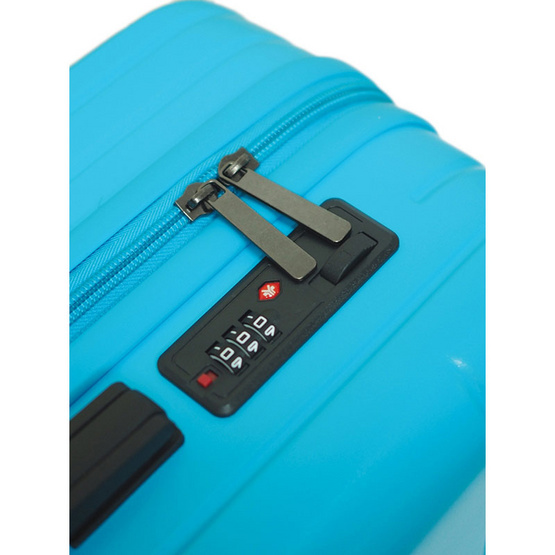 HQ LUGGAGE กระเป๋าเดินทาง ABS 4 ล้อคู่ กุญแจล็อค 3 รหัส รุ่น 8874