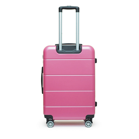 HQ LUGGAGE กระเป๋าเดินทาง ABS 4 ล้อคู่ กุญแจล็อค 3 รหัส รุ่น 8874