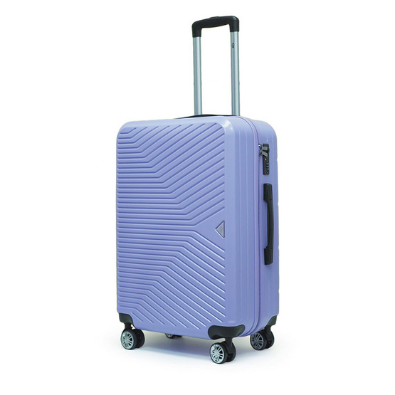 HQ LUGGAGE กระเป๋าเดินทาง ABS 4 ล้อคู่ กุญแจล็อค 3 รหัส รุ่น 8874