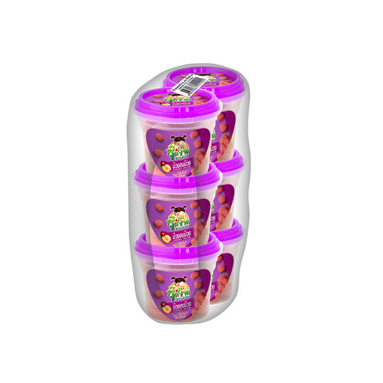 จี๊ดจ๊าด บ๊วยอบบ๊วย 45 กรัม (แพ็ก 6 ชิ้น)