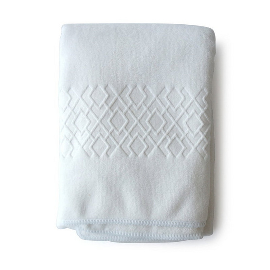 CUSHY ผ้าเช็ดตัวขนนุ่ม MICIFINE TOWEL ขนาด 80x160 cm. รุ่น EMBOSS ผืนใหญ่