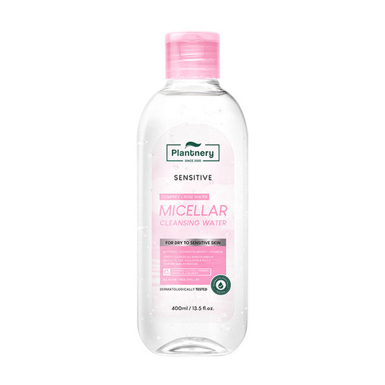 Plantnery คลีนซิ่งเช็ดเมคอัพ Comfrey Sensitive Micellar Cleansing Water 400มล.