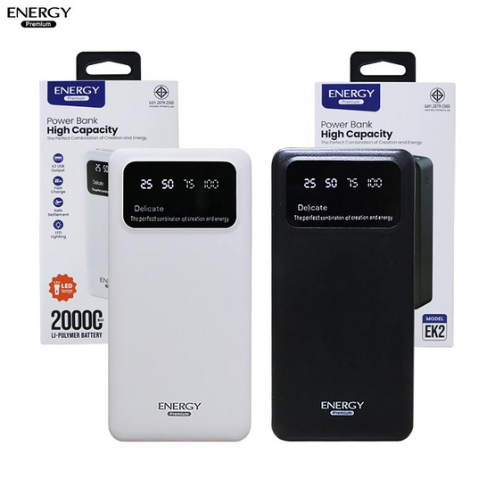 Energy Premium Power Bank 20000 mAh EK2