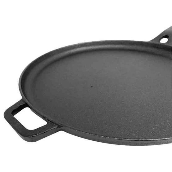 MEYER CAST IRON 28CM กระทะเหล็กหล่อ ทรงกลม มีหูช่วยจับ (47610-C)