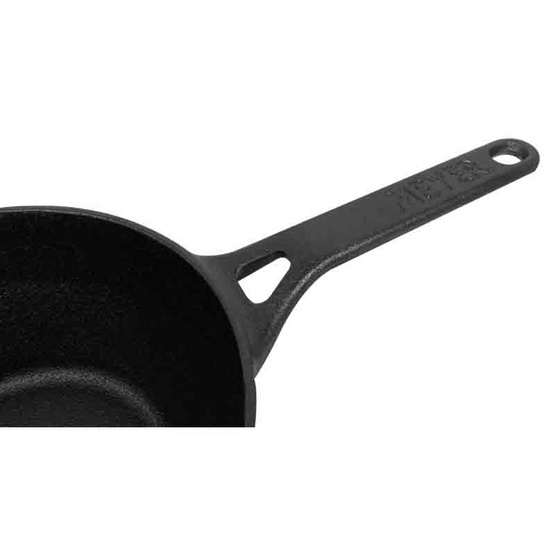 MEYER CAST IRON 18CM กระทะเหล็กหล่อสำหรับทอด ทรงลึก DEEP SKILLET (48244-C)