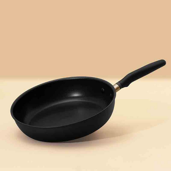 MEYER Accent Hard-Anodized กระทะทอดทรงแบน 20 ซม. Frypan (81218-T)