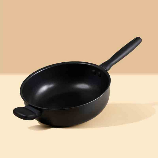 MEYER กระทะเชฟอเนกประสงค์ hard-anodize ขนาด 26 ซม.4.3 ลิตร Chef's pan (85076-TE12)