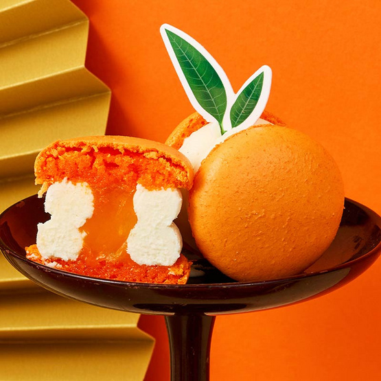 ดับเบิ้ลครีมมาการองสารทจีน Bake A Wish ดับเบิ้ลครีมมาการองสารทจีน Bake A Wish