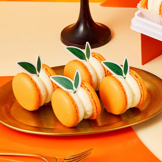 ดับเบิ้ลครีมมาการองสารทจีน Bake A Wish ดับเบิ้ลครีมมาการองสารทจีน Bake A Wish