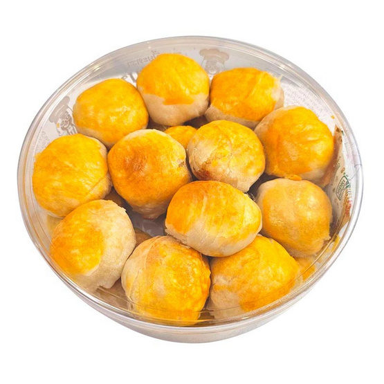 ขนมเปี๊ยะไส้ถั่วไข่เค็ม ครูสมทรง 430 กรัม ขนมเปี๊ยะไส้ถั่วไข่เค็ม ครูสมทรง 430 กรัม