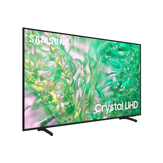 SAMSUNG สมาร์ททีวี 43 นิ้ว 4K Crystal UHD LED รุ่น UA43DU8100KXXT ปี 2024