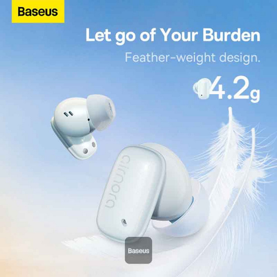 Baseus หูฟังบลูทูธแบบ True Wireless รุ่น AirNora 2