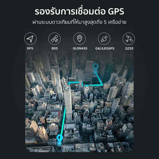 Mibro นาฬิกาสมาร์ทวอทช์ GPS รุ่น GS Active