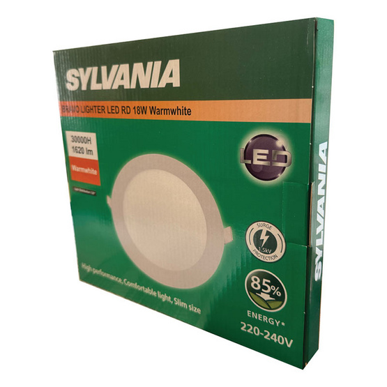 SYLVANIA ดาวน์ไลท์ฝังฝ้า BRAVO LIGHTER LED RD 18W แสงขาว