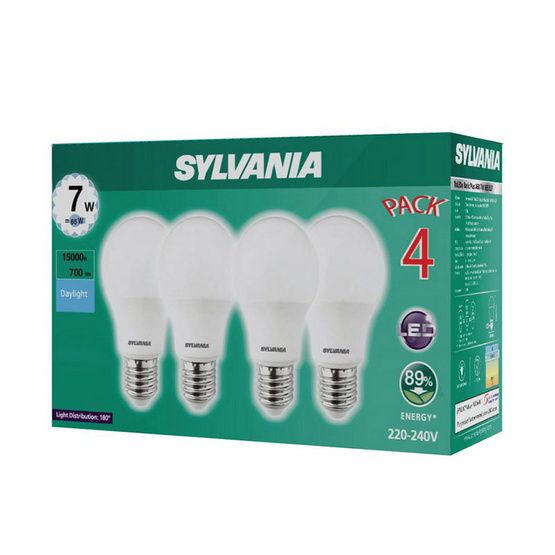 SYLVANIA หลอดไฟ LED รุ่น ToLEDo Basic Plus A60 7W ขั้ว E27 DL