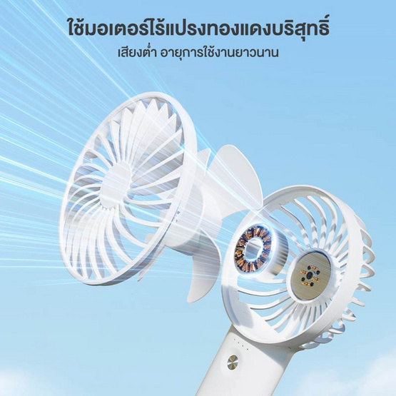 Simplus พัดลมพกพา รุ่น DFSH010WH00