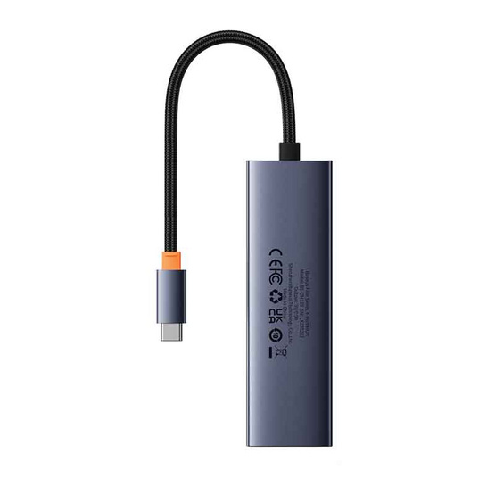 Baseus อุปกรณ์ขยายช่องสัญญาณ UltraJoy 4 Port HUB