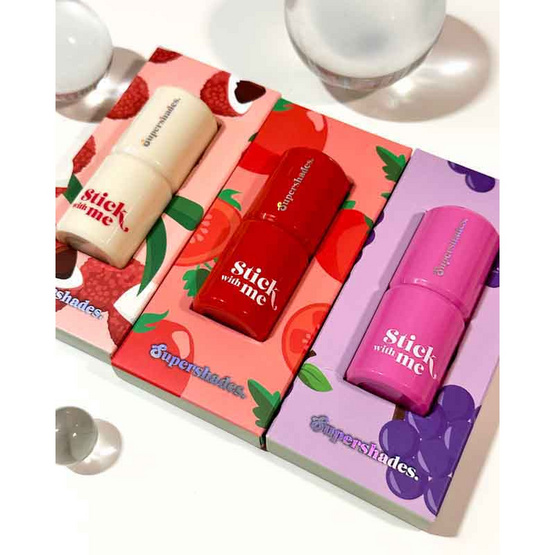 Supershades บาล์มบลัช Stick With Me Blush 4 กรัม Supershades บาล์มบลัช Stick With Me Blush 4 กรัม