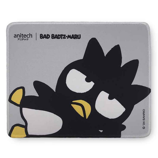 Anitech X Sanrio แผ่นรองเมาส์ XO-MP006-GY Bad Badtz-Maru