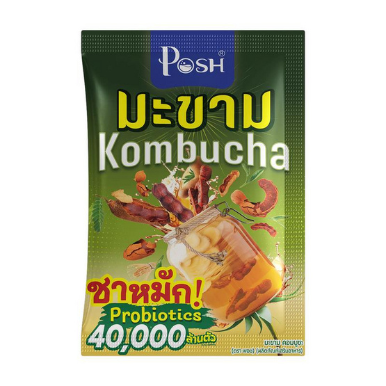 (พอช) มะขาม คอมบูชะ 20 กรัม (แพ็ก 6)