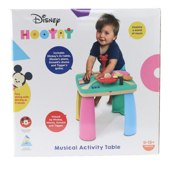 Disney Hooyay ดิสนีย์ ฮูเย่ Musical Discovery Table โต๊ะดนตรีของเล่น