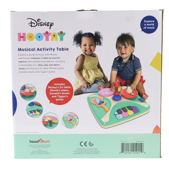 Disney Hooyay ดิสนีย์ ฮูเย่ Musical Discovery Table โต๊ะดนตรีของเล่น