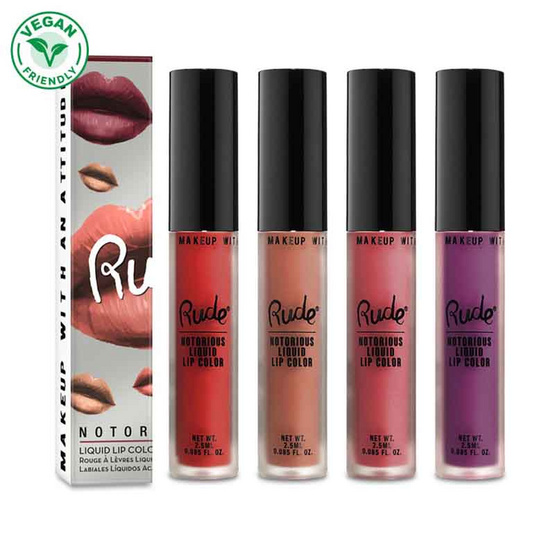 RUDE ลิปลิควิด Notorious Liquid Lip Color 2.5 มล.