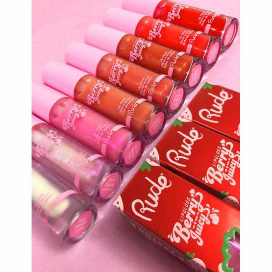 RUDE ลิปกลอส Berry Juicy Lip Gloss 4 กรัม