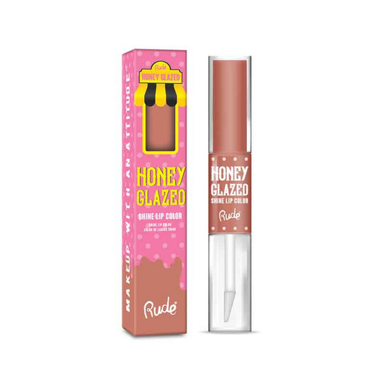 RUDE ลิปกลอส Honey Glazed Shine Lip Color 4 กรัม