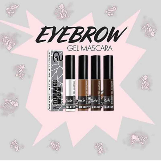 RUDE มาสคาร่าคิ้ว Eyebrow Gel Mascara 8 กรัม