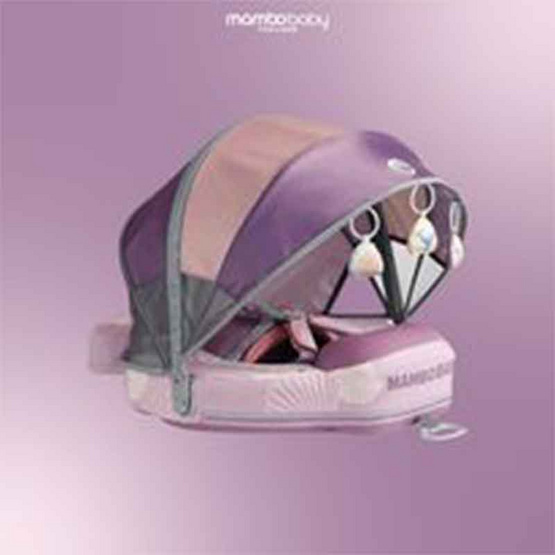 Mambobaby ห่วงอกลอยน้ำ B503-47 Seashell Chest Float (Canopy+Tail) - Pink