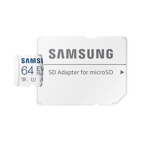 Samsung การ์ด microSDXC UHS-I U1 EVO Plus 64GB